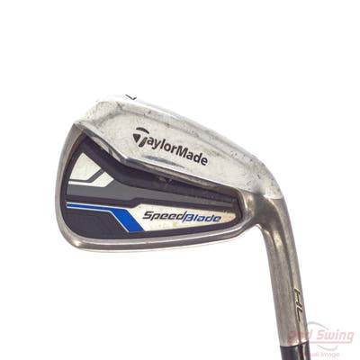 TaylorMade Speedblade HL Single Iron 7 Iron Stock Steel Shaft Steel Uniflex Right Handed 37.25in