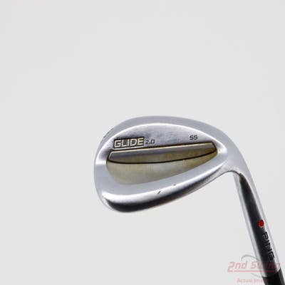Ping Glide 2.0 Wedge Lob LW 58° 10 Deg Bounce CFS 65 Graphite Graphite Senior Right Handed Red dot 34.5in