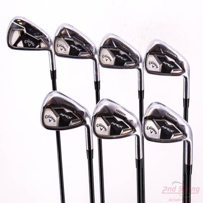 Callaway Apex 19 Iron Set 4-PW Accra I Series Graphite Regular Right Handed +1/4"