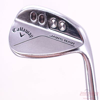 Callaway Jaws Raw Chrome Wedge Sand SW 54° 10 Deg Bounce S Grind Dynamic Gold Spinner TI VSS Steel Wedge Flex Right Handed 35.75in