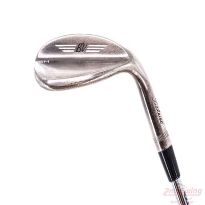Titleist Vokey SM9 Brushed Steel Wedge Lob LW 58° 12 Deg Bounce D Grind Titleist Vokey BV Steel Wedge Flex Right Handed 35.5in