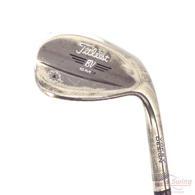 Titleist Vokey SM7 Brushed Steel Wedge Lob LW 58° 8 Deg Bounce M Grind SM7 BV Steel Wedge Flex Right Handed 35.0in