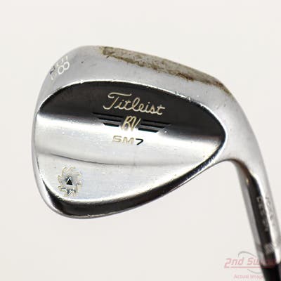 Titleist Vokey SM7 Tour Chrome Wedge Lob LW 58° 12 Deg Bounce D Grind SM7 BV Steel Wedge Flex Right Handed 35.0in