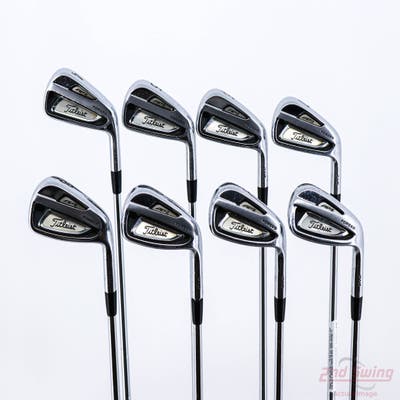 Titleist 714 AP2 Iron Set 4-PW AW True Temper Dynamic Gold X100 Steel X-Stiff Right Handed +1/4"