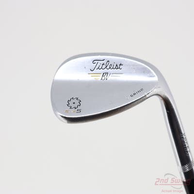 Titleist Vokey SM5 Tour Chrome Wedge Lob LW 58° 7 Deg Bounce S Grind Titleist SM5 BV Steel Wedge Flex Right Handed 35.5in