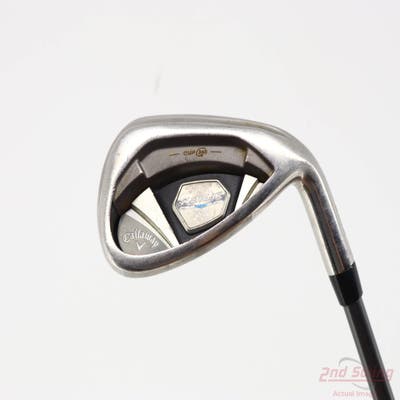 Callaway Rogue X Single Iron Pitching Wedge PW Aldila Synergy Blue 50 Graphite Senior Right Handed 35.5in