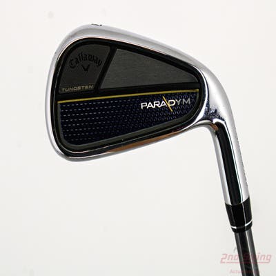 Callaway Paradym Single Iron 7 Iron PX HZRDUS Silver Gen4 65 Graphite Regular Right Handed 37.0in