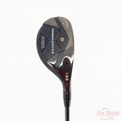 Mint Callaway Paradym Super Hybrid 4 Hybrid 21° UST Mamiya Recoil Dart 65H F2 Graphite Senior Right Handed 40.5in