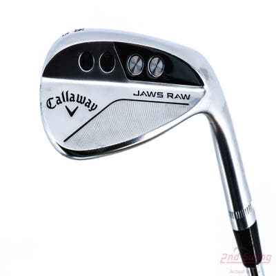 Mint Callaway Jaws Raw Chrome Wedge Sand SW 56° 10 Deg Bounce S Grind True Temper Dynamic Gold Spinner Tour Issue Steel Wedge Flex Right Handed 35.0in