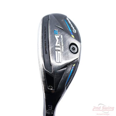TaylorMade SIM2 Rescue Hybrid 3 Hybrid 19.5° Mitsubishi Tensei CK 80 Blue Graphite Stiff Left Handed 40.0in