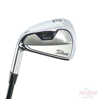 Titleist 2021 T200 Utility Utility Iron 3 Utility PX HZRDUS Smoke Black RDX 90 Graphite Stiff Left Handed 39.25in
