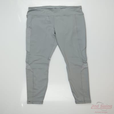 New W/ Logo Womens Level Wear Leggings Small S x Gray MSRP $80