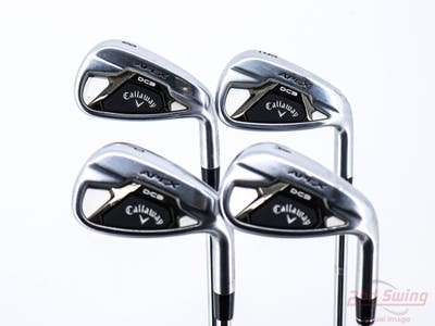 Callaway Apex DCB 21 Iron Set 8-PW AW True Temper Elevate ETS 115 Steel Regular Right Handed +1/4"