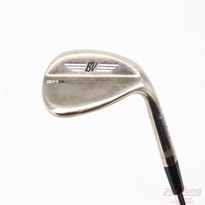 Titleist Vokey SM9 Brushed Steel Wedge Sand SW 56° 10 Deg Bounce S Grind Titleist Vokey BV Steel Wedge Flex Right Handed 35.25in