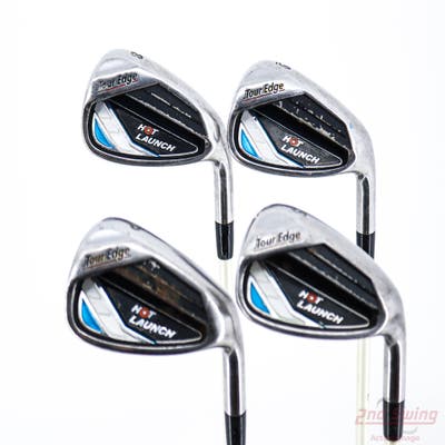 Tour Edge Hot Launch Iron Set 8-PW SW Tour Edge Hot Launch Graphite Uniflex Right Handed +1/2"