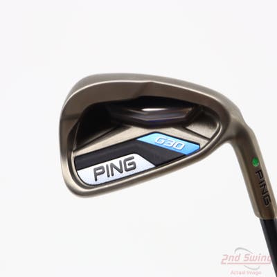 Ping G30 Single Iron 5 Iron FST KBS TGI 70 Graphite Regular Right Handed Green Dot 38.75in
