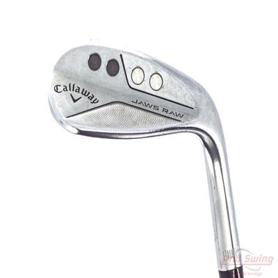 Callaway Jaws Raw Chrome Wedge Lob LW 60° 10 Deg Bounce S Grind Dynamic Gold Spinner TI 115 Steel Wedge Flex Right Handed 35.0in