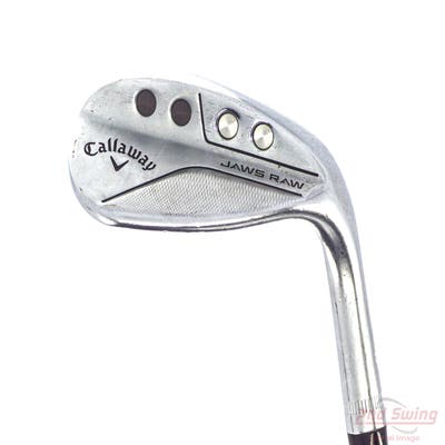 Callaway Jaws Raw Chrome Wedge Lob LW 58° 8 Deg Bounce Z Grind Dynamic Gold Spinner TI 115 Steel Wedge Flex Right Handed 35.0in