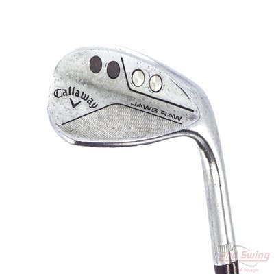 Callaway Jaws Raw Chrome Wedge Sand SW 54° 10 Deg Bounce S Grind Dynamic Gold Spinner TI Steel Wedge Flex Right Handed 35.25in