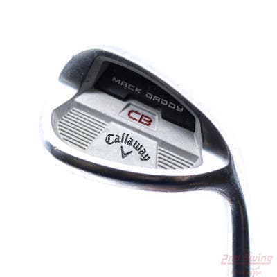 Callaway Mack Daddy CB Wedge Lob LW 58° 12 Deg Bounce FST KBS Hi-Rev G Graphite Stiff Right Handed 35.0in
