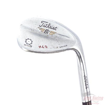 Titleist Vokey SM5 Tour Chrome Wedge Lob LW 60° 11 Deg Bounce K Grind True Temper Dynamic Gold S200 Steel Stiff Right Handed 35.25in