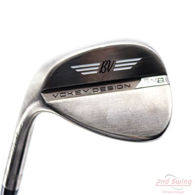 Titleist Vokey SM8 Brushed Steel Wedge Sand SW 56° 14 Deg Bounce F Grind Titleist Vokey BV Steel Wedge Flex Left Handed 35.5in