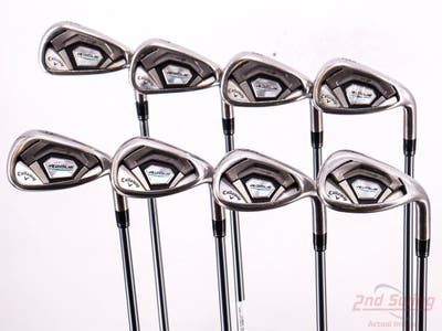 Callaway Rogue Iron Set 6-PW AW SW LW Wishon Golf Graphite Shaft Graphite Stiff Right Handed -1/4"