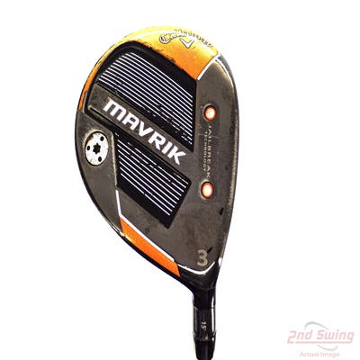 Callaway Mavrik Fairway Wood 3 Wood 3W 15° LA Golf Tour AXS White RXR 65 Graphite Stiff Right Handed 43.0in