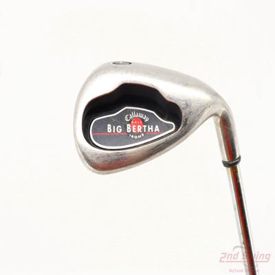 Callaway 2004 Big Bertha Single Iron Pitching Wedge PW Callaway Big Bertha Steel Steel Uniflex Right Handed 37.75in