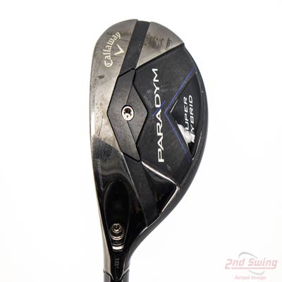 Callaway Paradym Super Hybrid 3 Hybrid 18° UST Mamiya Recoil Dart 75H F4 Graphite Stiff Left Handed 41.0in
