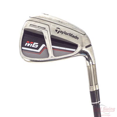 TaylorMade M6 Single Iron Pitching Wedge PW Fujikura ATMOS 6 Orange Graphite Senior Right Handed 36.0in