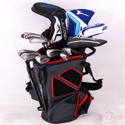 Complete Set of Men's Callaway Tour Edge Cleveland Golf Clubs + Datrek Stand Bag - Right Handed