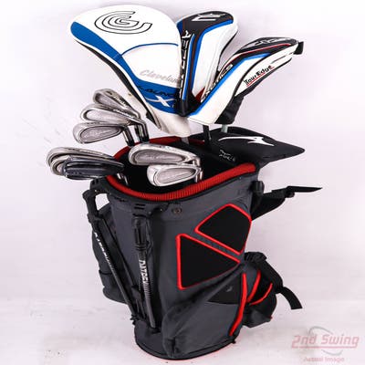 Complete Set of Men's Callaway Cobra Cleveland Odyssey Golf Clubs + Datrek Stand Bag - Right Handed