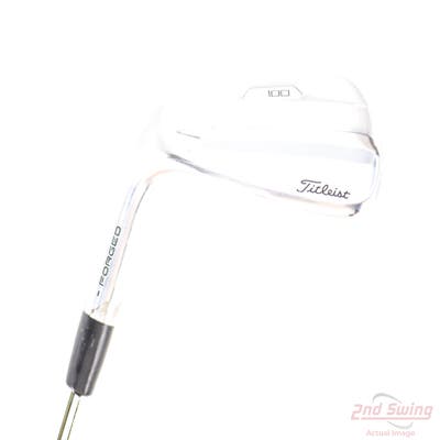 Mint Titleist 2021 T100 Single Iron Pitching Wedge PW FST KBS Tour 105 Steel X-Stiff Left Handed 35.75in