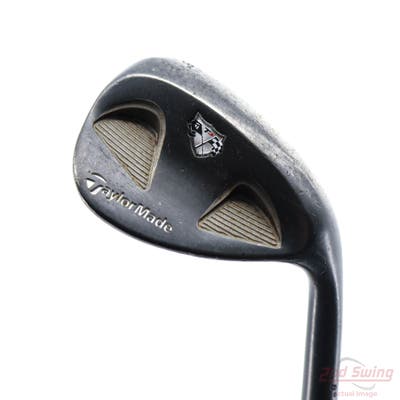 TaylorMade Rac TP Z Groove Black Wedge Lob LW 58° 8 Deg Bounce Stock Steel Shaft Steel Wedge Flex Right Handed 35.5in