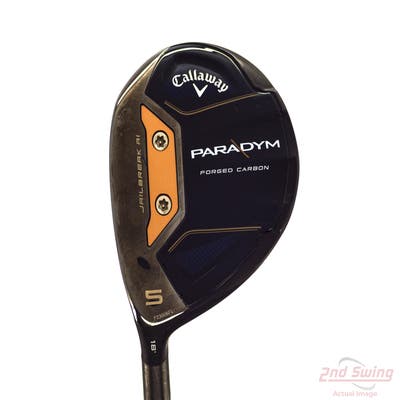 Callaway Paradym Fairway Wood 5 Wood 5W 18° PX HZRDUS Silver Gen4 60 Graphite Regular Left Handed 43.0in