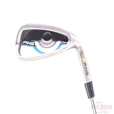 Ping Gmax Single Iron 9 Iron True Temper Dynalite Steel Stiff Right Handed Yellow Dot 36.5in