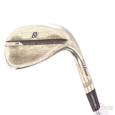 Titleist Vokey SM8 Brushed Steel Wedge Sand SW 54° 10 Deg Bounce S Grind Titleist Vokey BV Steel Wedge Flex Right Handed 35.5in