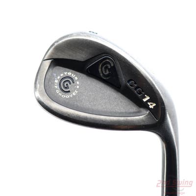 Cleveland CG14 Gunmetal Wedge Lob LW 58° 12 Deg Bounce Cleveland Traction Wedge Steel Wedge Flex Right Handed 35.5in