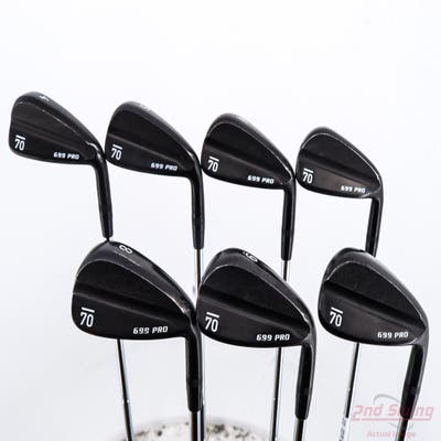 Sub 70 699 Pro Black Iron Set 4-PW True Temper Dynamic Gold Steel X-Stiff Right Handed -1/2"
