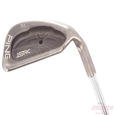 Ping ISI K Wedge Sand SW Stock Steel Shaft Steel Wedge Flex Right Handed Black Dot 35.5in