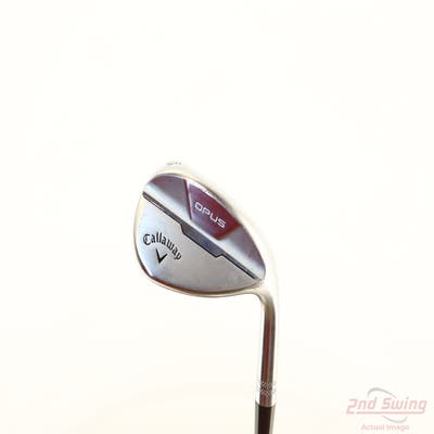 Callaway Opus Brushed Chrome Wedge Gap GW 50° 10 Deg Bounce S Grind True Temper Dynamic Gold Mid 115 Wedge Steel Wedge Flex Right Handed 35.5in