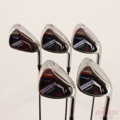 Cobra Aerojet One Length Iron Set 7-PW GW FST KBS Tour $-Taper Lite Steel Regular Right Handed -1/4"