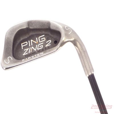 Ping Zing 2 Wedge Sand SW Ping Karsten 101 By Aldila Graphite Wedge Flex Right Handed Black Dot 35.75in