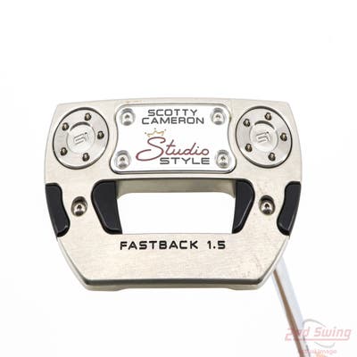 Mint Titleist Scotty Cameron 2025 Studio Style Fastback 1.5 Putter Steel Right Handed 34.0in