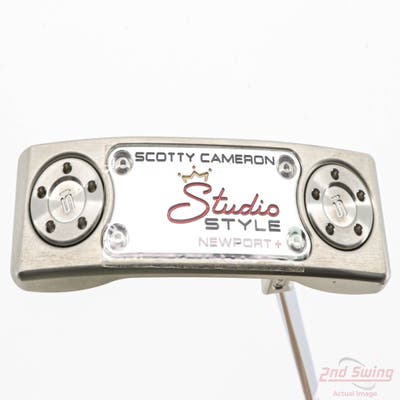 Mint Titleist Scotty Cameron 2025 Studio Style Newport Plus Putter Steel Right Handed 34.0in