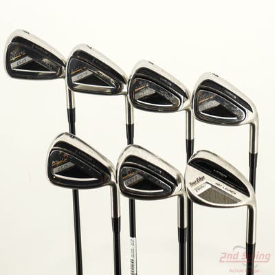 Tour Edge Hot Launch E525 Iron Set 6-PW AW SW UST Mamiya Helium Graphite Stiff+ Right Handed +1/2"