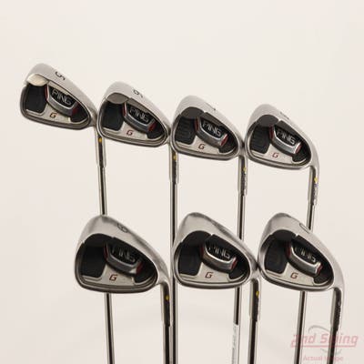 Ping G20 Iron Set 5-PW AW Ping TFC 169I Graphite Regular Right Handed Yellow Dot +1/2"