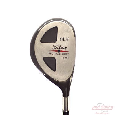 Titleist 975 F Fairway Wood 3 Wood 3W 14.5° UST Mamiya 65 Gold Wood Graphite Stiff Right Handed 43.25in