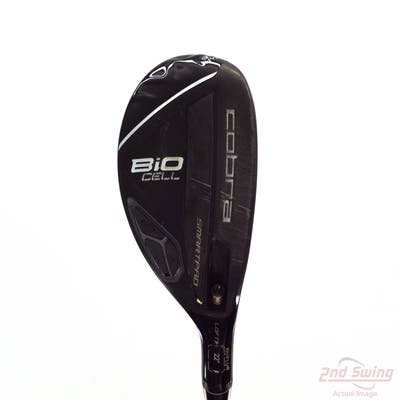 Cobra Bio Cell Black Hybrid 3-4 Hybrid 22° Cobra Bio Cell Hybrid Graphite Stiff Right Handed 40.5in
